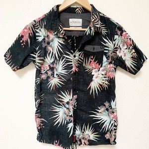 RIP CURL | Hawaiian Button Down Shirt L